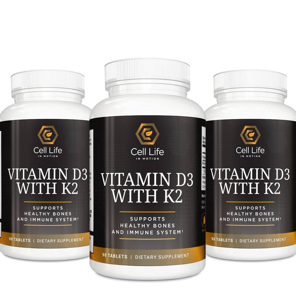 Vitamin D3 with K2 – Cell Life Nutrition