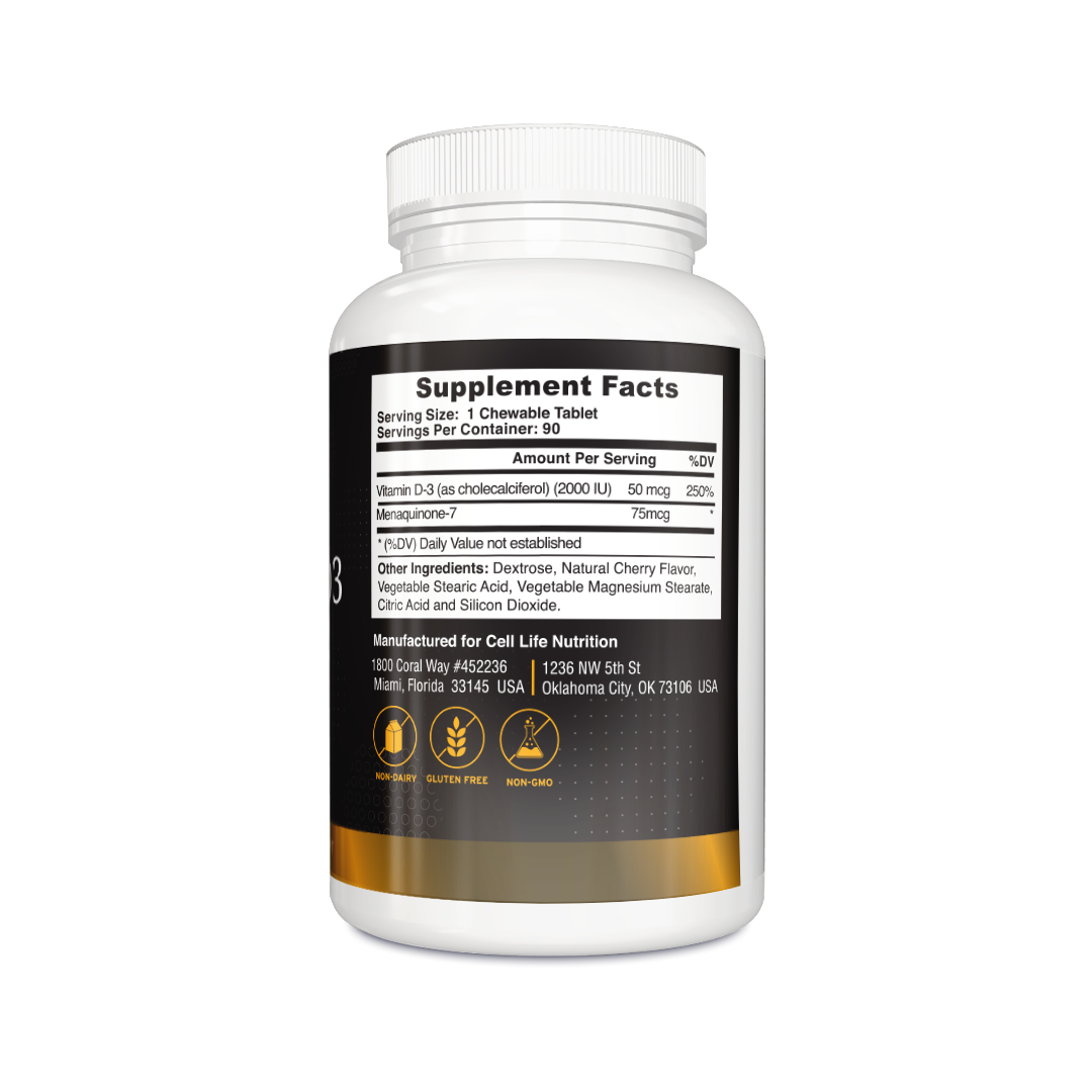Vitamin D3 with K2